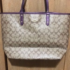 Reversible Large Coach Bag